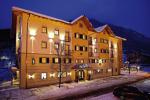 Rakouský hotel Reslwirt v zimě