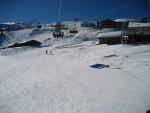 Sjezdovka a horská chata ve Ski Amadé