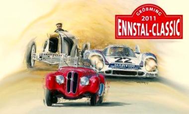 rallye Ennstal Classic v v Gröbmingu