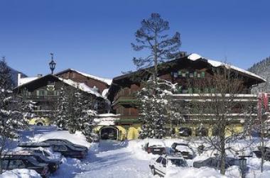 Rakouský hotel Unterhof v zimě