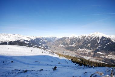 Rakouské středisko Dorfgastein v zimě