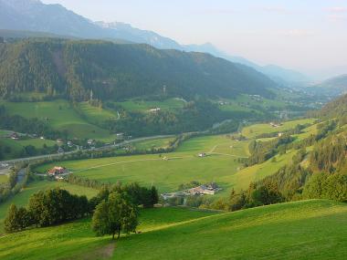 Rakouská obec Schladming a okolí