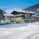 Rakouský hotel Felsenhof v zimě