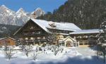 Rakouský hotel Seitenalm v zimě